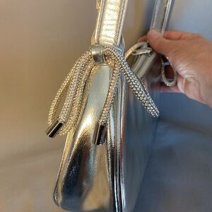 Wild Fable Silver Women's Shoulder Small Bag.